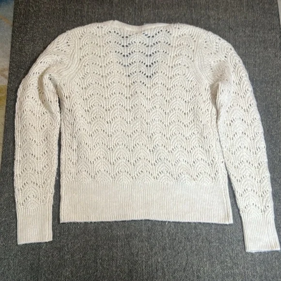 Cleo Women's Cream Cardigan Sweater sz XS - Picture 9 of 9